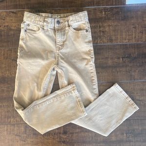 Cat & Jack Stretchy Straight Recto Tan Jesns